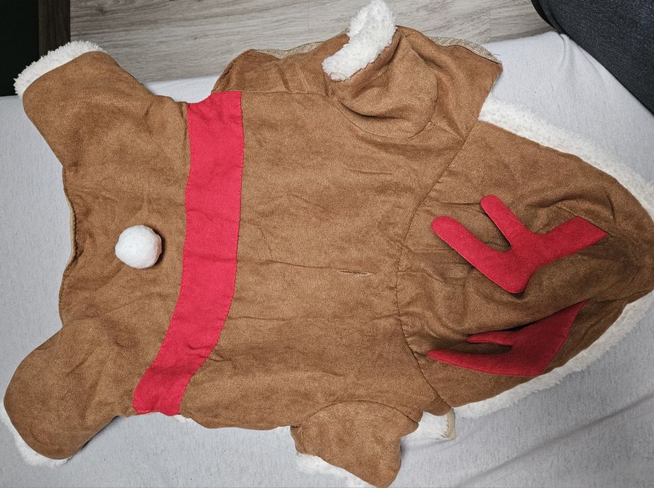 Ubranko dla psa kota renifer