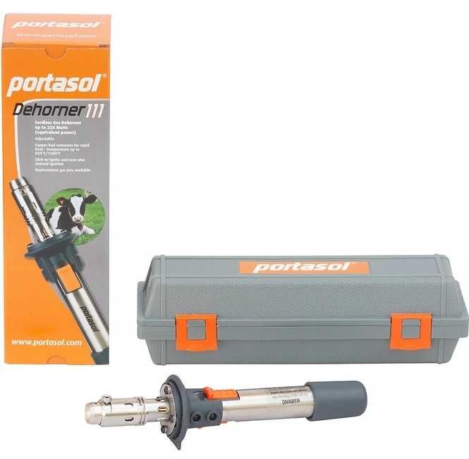 Dekornizator gazowy wypalarka do rogów Portasol 18,5mm GAZ GRATIS