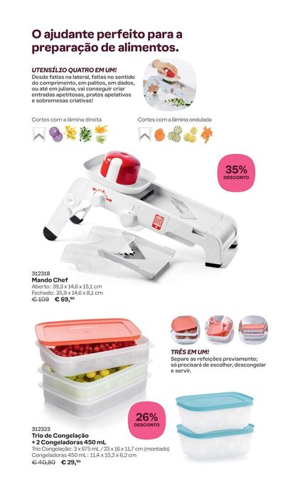 Promoções Tupperware do mês de  Outubro 2024