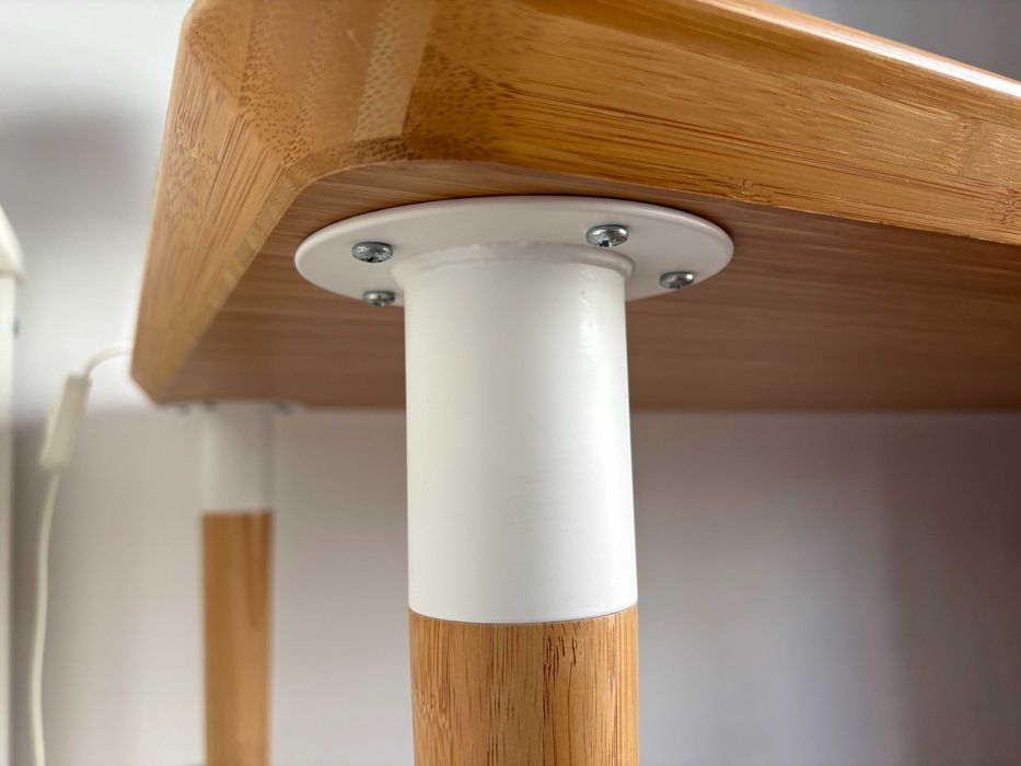 Secretária IKEA ANFALLARE / HILVER em bambu – Como nova