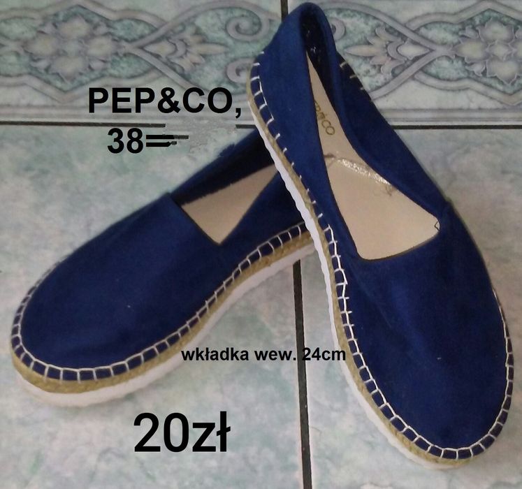 Espadryle młodzieżowe,damskie.