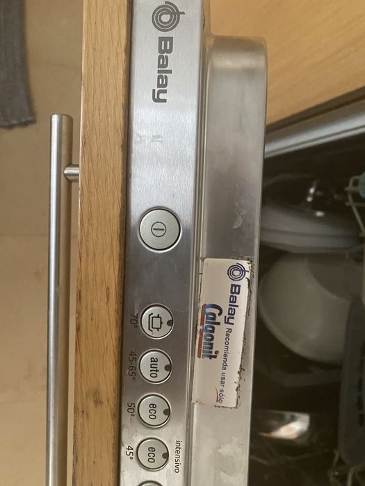 Maquina louça de encastre total da Balay