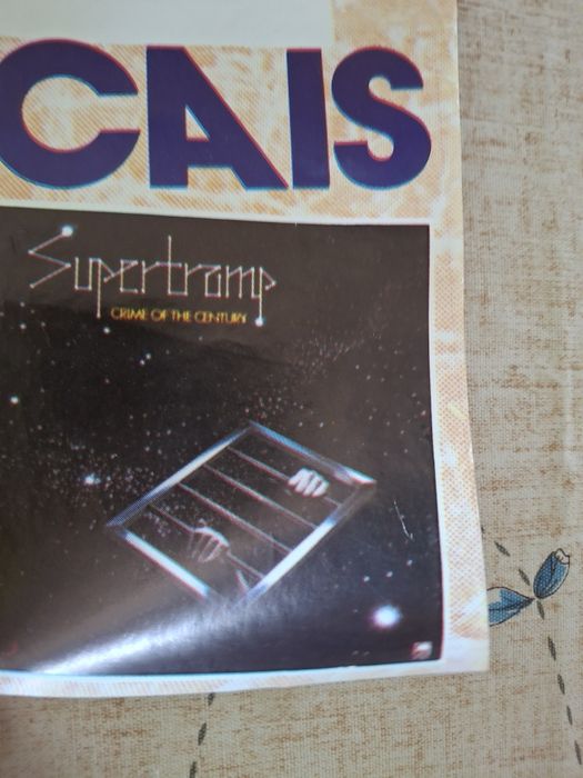 Muito raro cartaz concerto superaram cascais 1979 breakfast in europe
