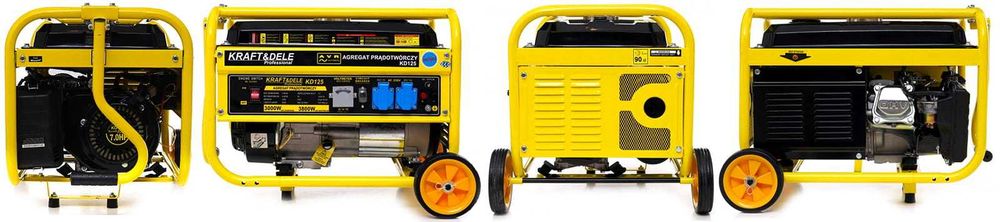 KRAFT&DELE Agregat Prądotwórczy 7km Generator Prądu 3800w 230v KD125