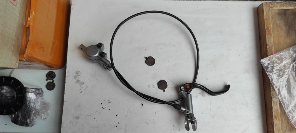 Гальма гідравличні на велосипед