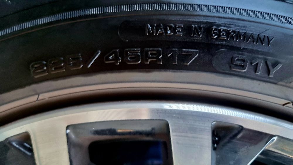 Jantes VW R17 com pneus