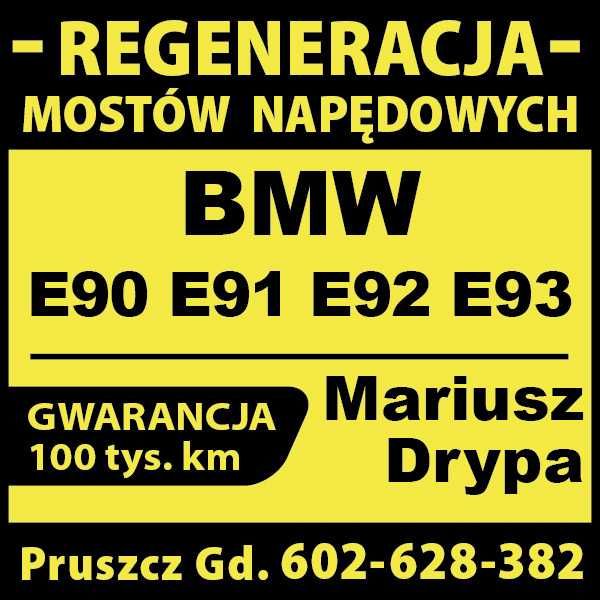 Most dyfer, BMW E90 E91 E92 E93 3,73 3,64 3,45 3,38 3,23 GWAR.100 tys.