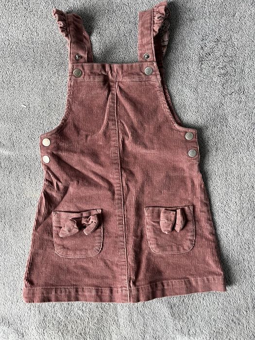 Теплое платье сарафан на девочку