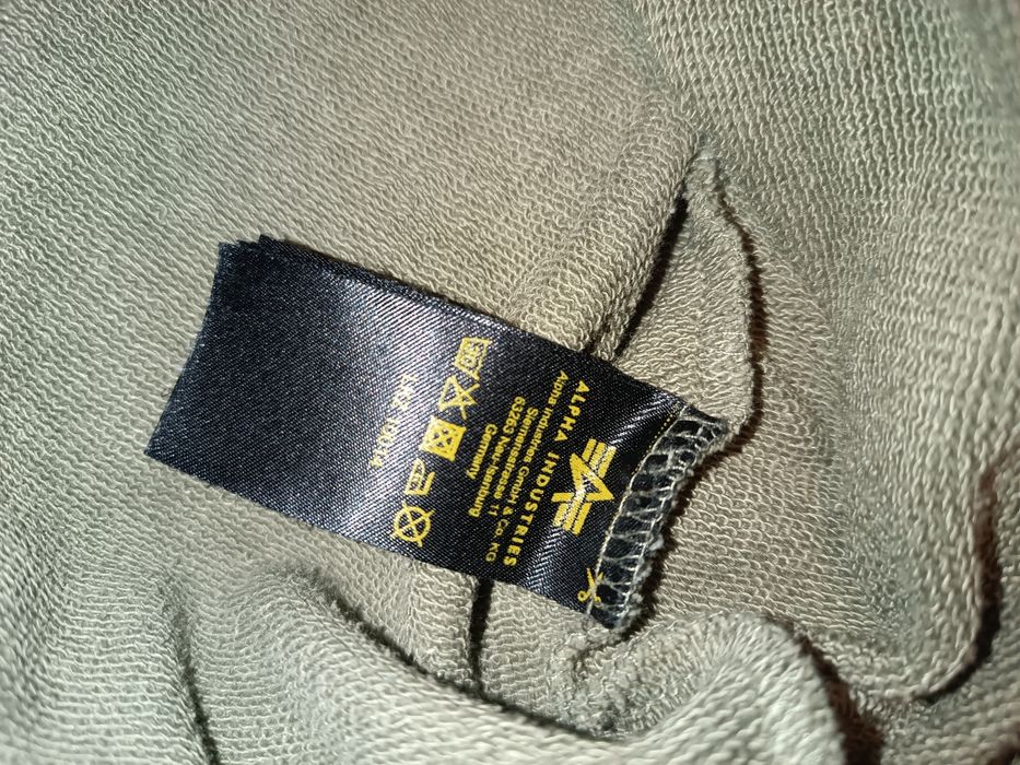 Свитшот alpha industries