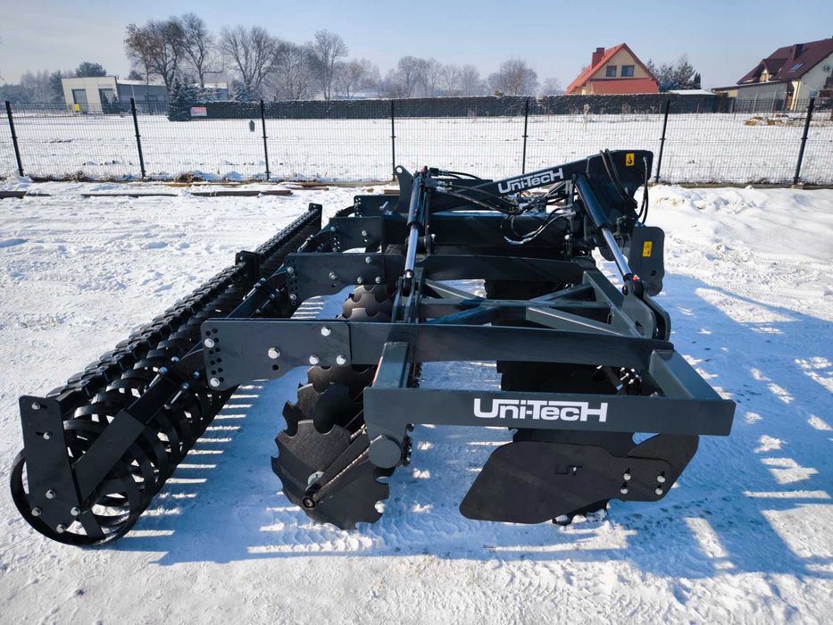 Brona Talerzowa Hydrauliczna 4m 4,5m 5m z wałem daszkowym CIĘŻKA RATY