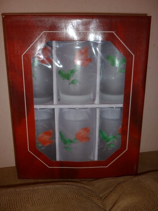 Продам новый набор стаканов.6 штук.