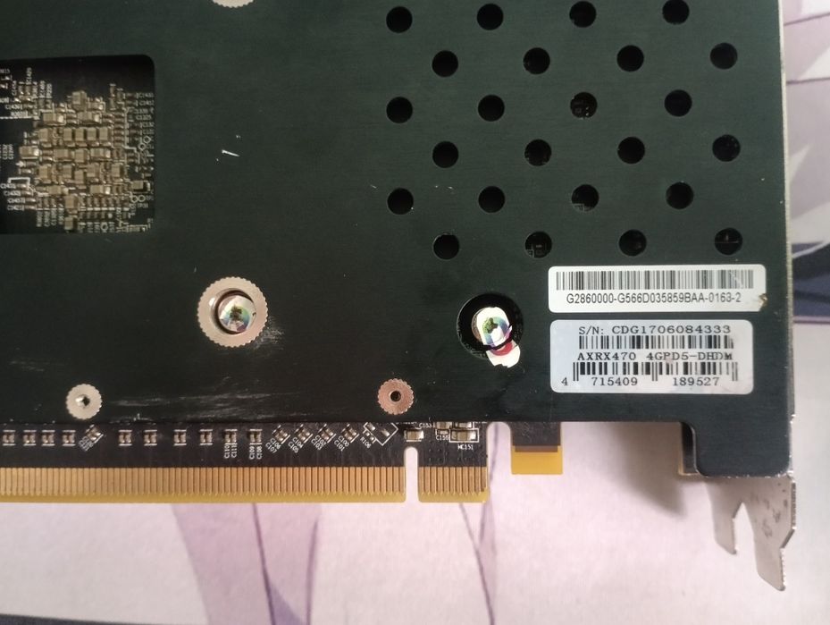 Rx 470 4gb прошита в 570 4gb