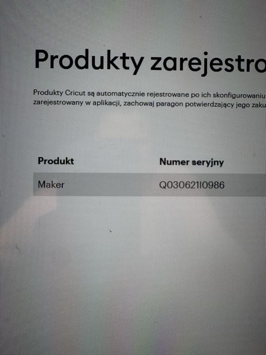 Drukarka Ploter Cricut Maker maszyna do cięcia