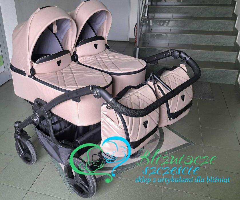 Junama Duo V3 gondole + adaptery KOMIS