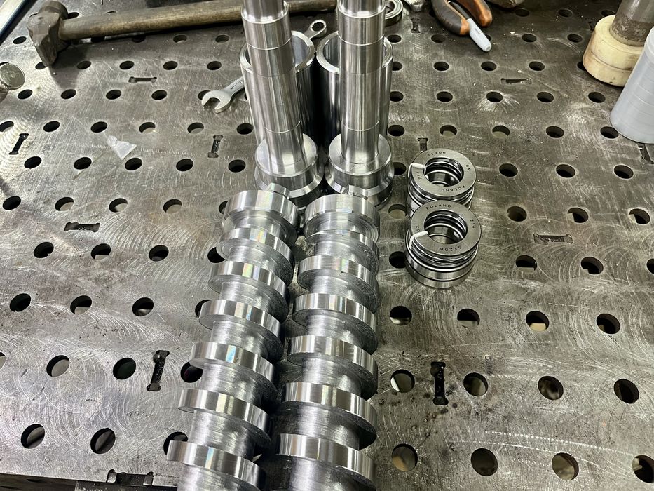 Изготовление и реставрация шнеков для топлевных брикетов пилетов