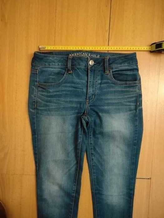 Calça de ganga skinny Super Stretch para mulher, da marca American Eagle Outfitters