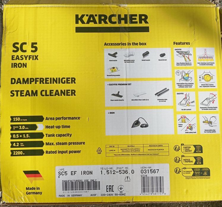 Parownica sc5 easy fix iron