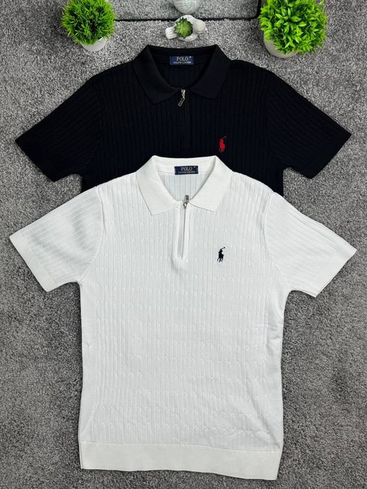 Футболка в'язана на замку від Polo Ralph Lauren