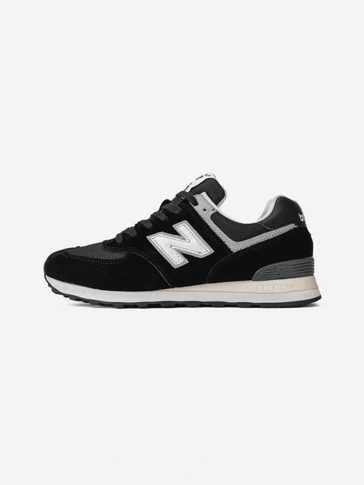 New Balance 574 Black White (36-41)