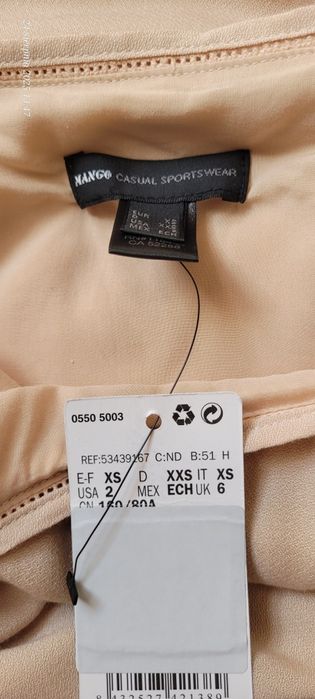 Sukienka MNG nowa XS i habrowa jedw s/mabna