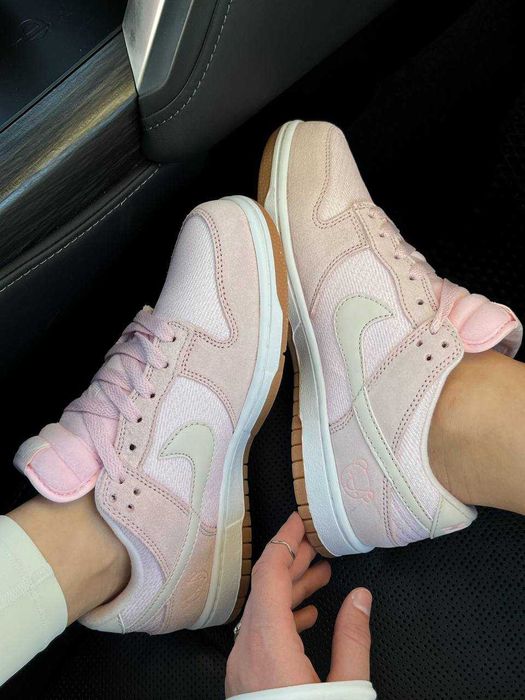 Женские кроссовки Nike Dunk Low Teddy Bear Pink 36-41 Новинка! Топ