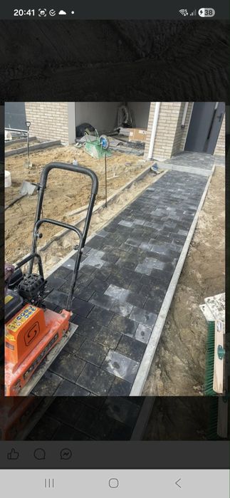 Układanie kostki- prace brukarskie, schody, tarasy