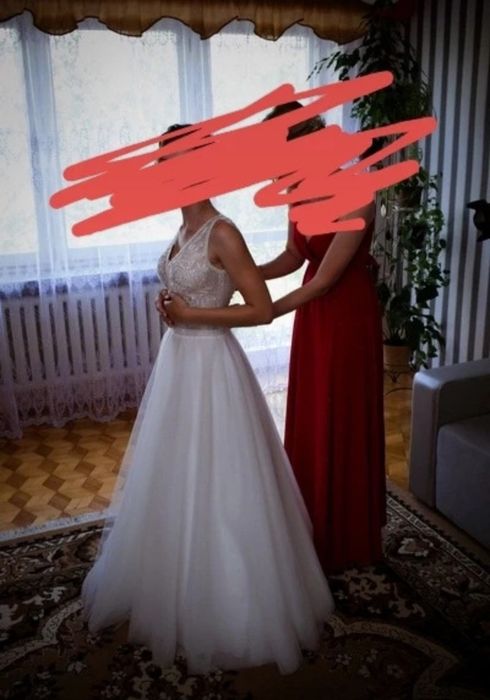 Suknia ślubna w literę A