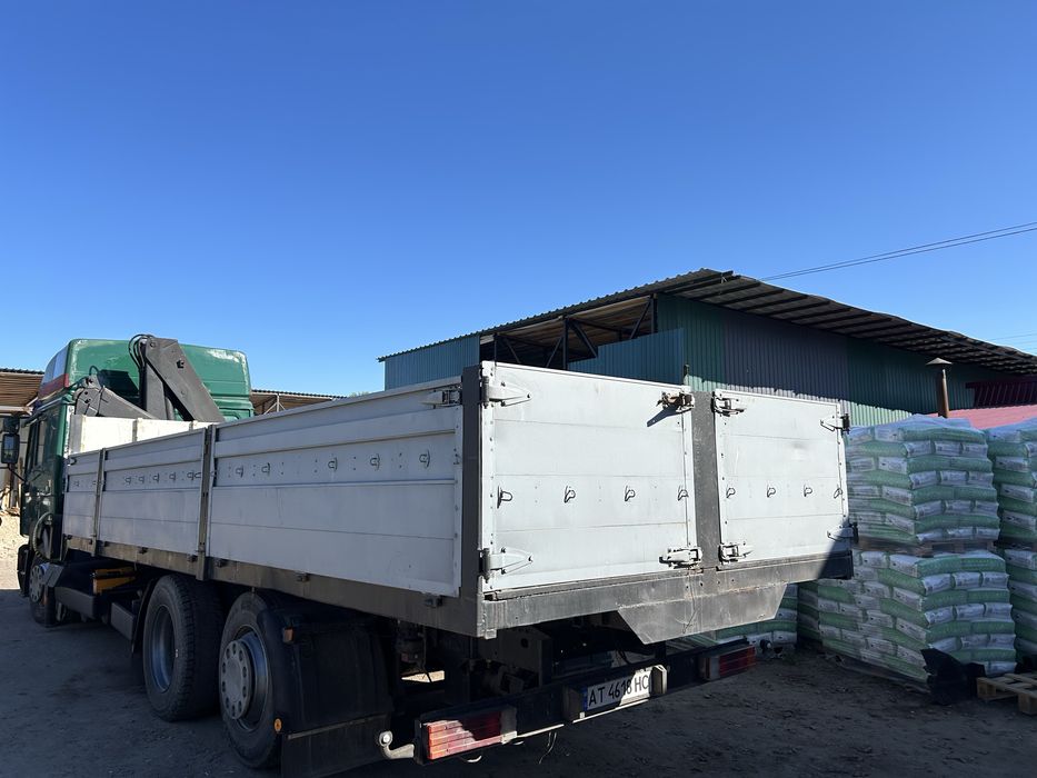 Послуги евакуатору MAN з водієм будівництво,доставка,маніпулятор,кран