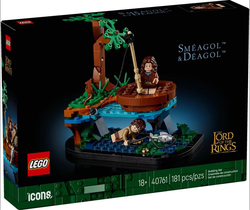 Lego 40761 Smeagol i Deagol Władca Pierścieni Dowóz
