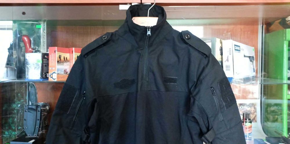 Bluza Taktyczna Combat Shirt czarna XL Policja Chińska
