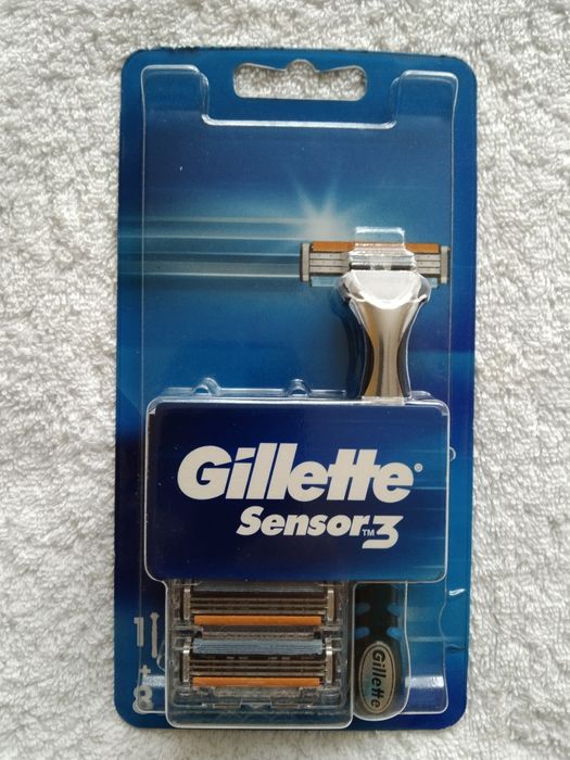 Maszynka do golenia Gillette sensor 3 ostrza wkłady zamienne