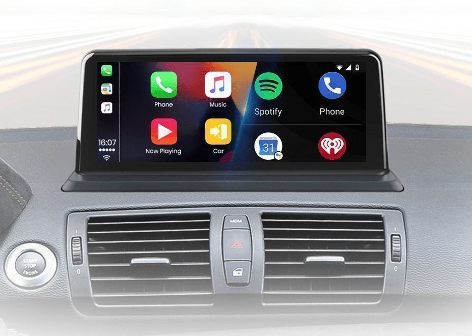 BMW E81 / E82 / E87 / E88 – Radio Android 15 10,25” CarPlay Android Auto 4GB/64GB GPS Nawigacja Stacja Multimedialna WiFi Bluetooth DSP 4G LTE PL