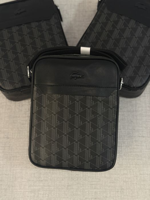 !!!РОЗПРОДАЖ!!! Сумка/Мессенджер Lacoste monogram. Перші в Україні