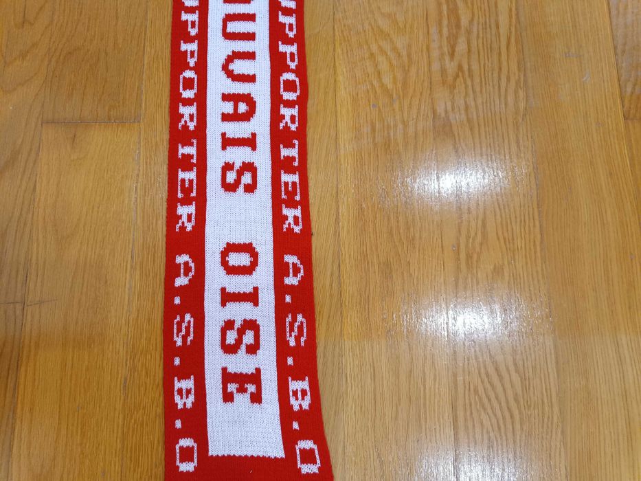 A. S. Beauvais Oise cachecol de futebol clube Francês _B004