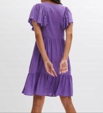 B.P.C sukienka marszczona fiolet 42.