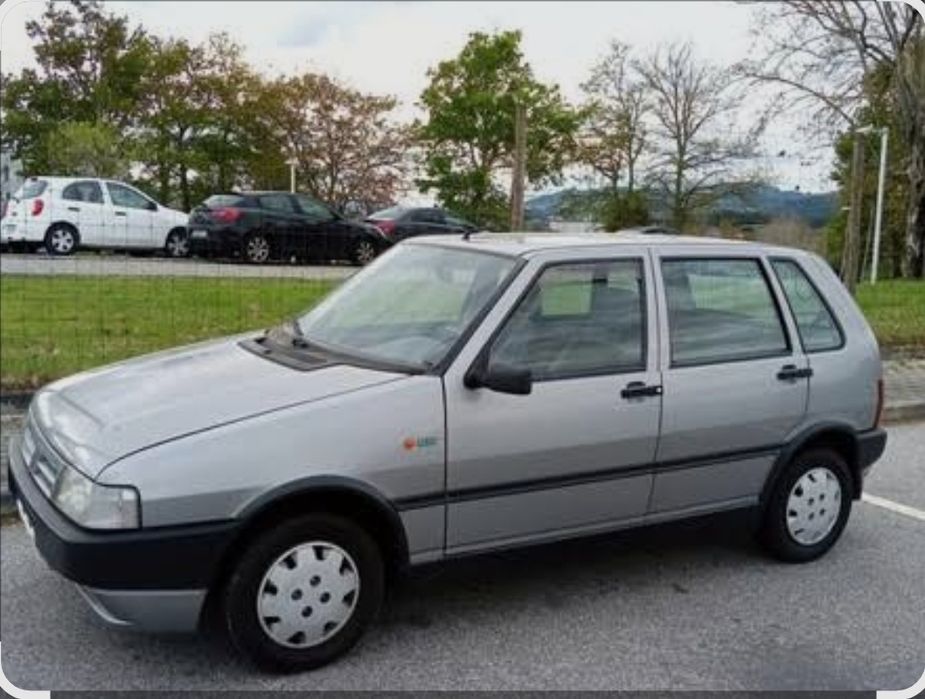 Jantes + Pneus + Tampões originais Fiat Uno 13"