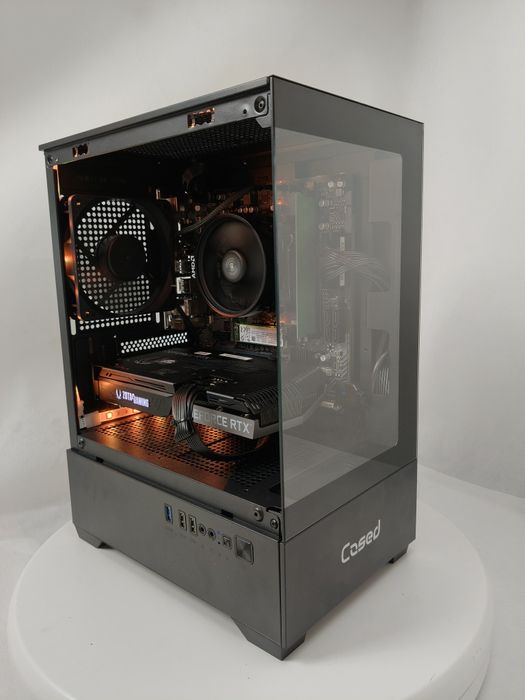 Zestaw Gamingowy Ryzen 5 7600x,RTX 3070 + MSi 24" 180 Hz