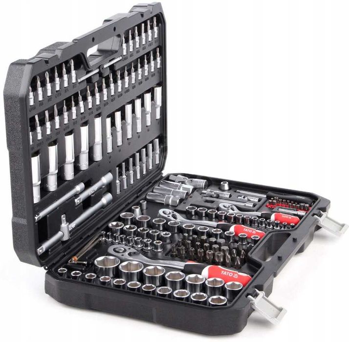 Набор инструментов YATO YT-38931 173 ел с трещоткой YATO