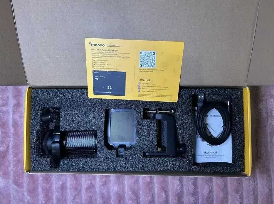 Maono DGM20S – Mikrofon dla Gracza i Twórcy + Statyw