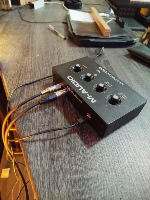 Soundcard M audio track duo