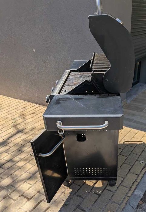 Barbecue a gás com 3 queimadores 128x53x115 cm Naterial