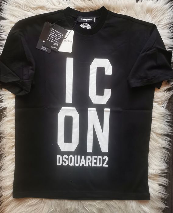 Disqared icon koszulki męskie bawelniane S M