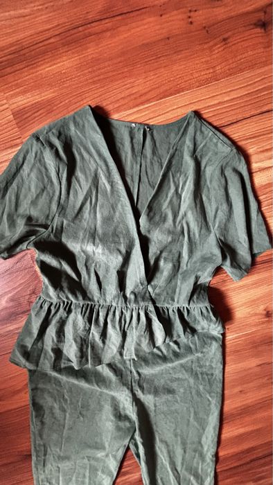 Zielony kombinezon,letni kombinezon