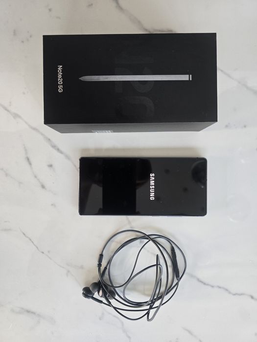 Samsung Note 20 5G, 256GB Mystic Grey, super stan!