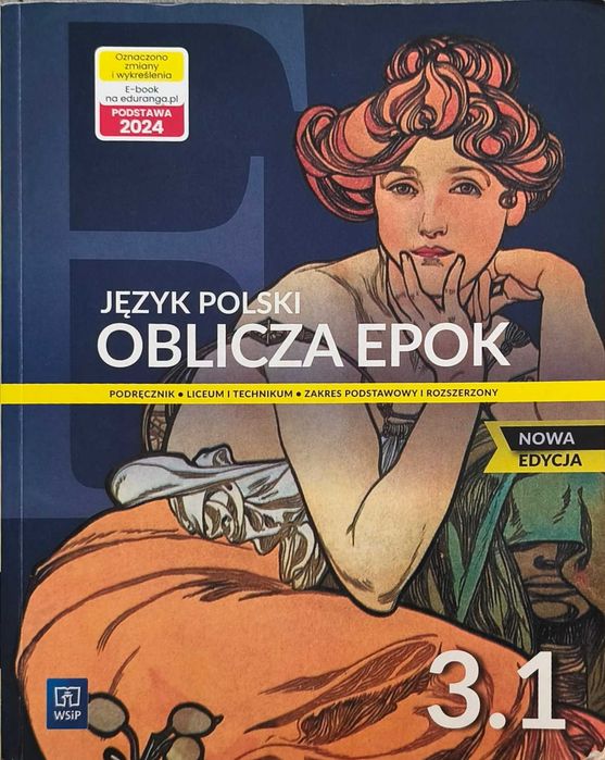 Podręcznik język polski OBLICZA EPOK 3.1 nowa edycja