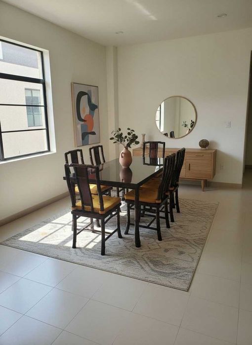 Mesa de Jantar Chinesa + 6 Cadeiras
