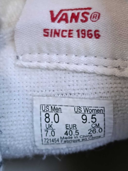 Кросівки, кеди високі жіночі Vans Sc8-Hi