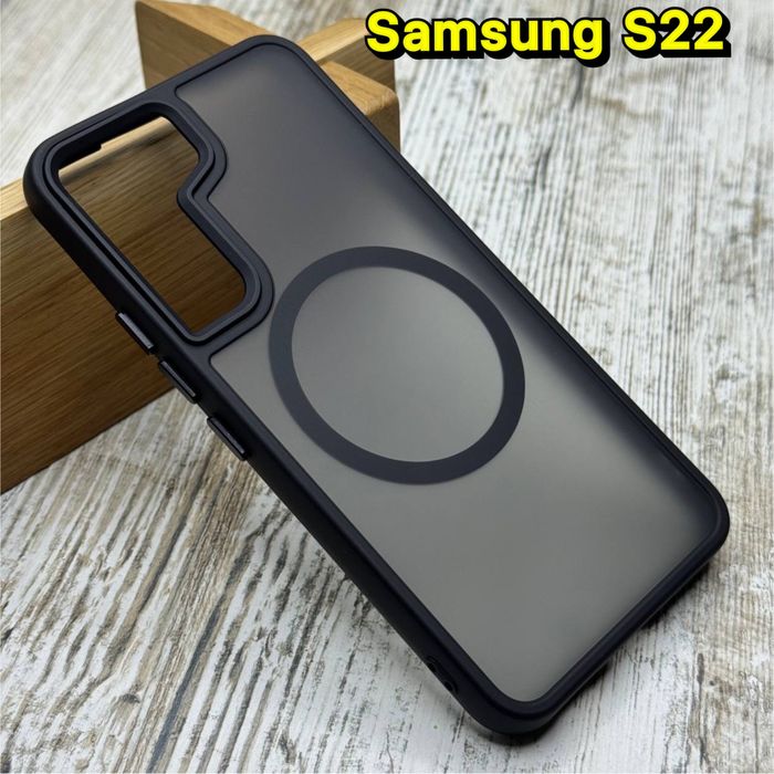 Чехол матовый Matt MagSafe Premium на Samsung S22/ S23 Ultra Чохол