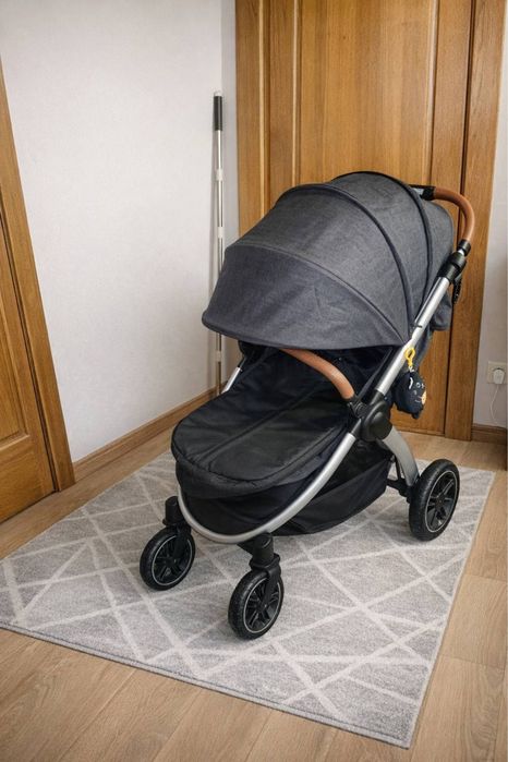 Прогулянкова коляска Hauck Uptown (Melange Black)