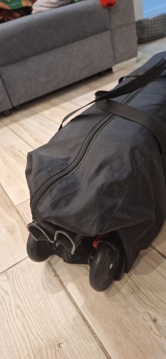 Lozeczko turystyczne Składane torba siatka 120×60